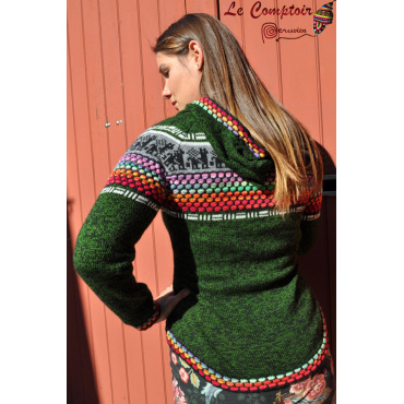 Veste à capuche panzitas