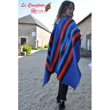 Poncho femme grand taille