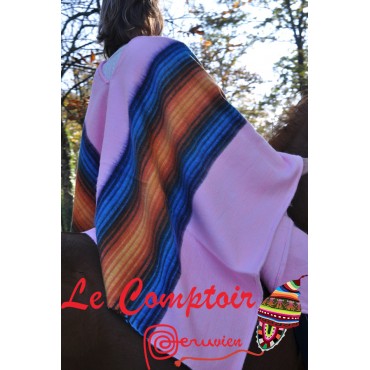 Poncho femme grand taille
