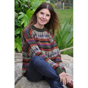 Pullover peruvien femme...